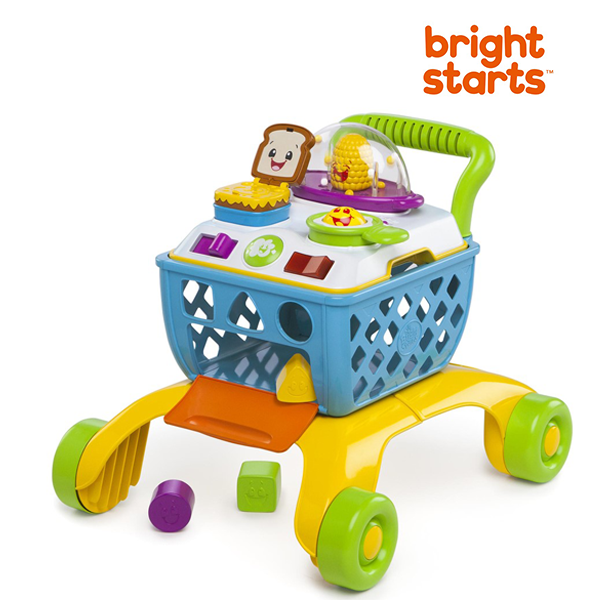 bright starts / 4 in 1 クッキング＆ショッピングカート・ておしぐるま