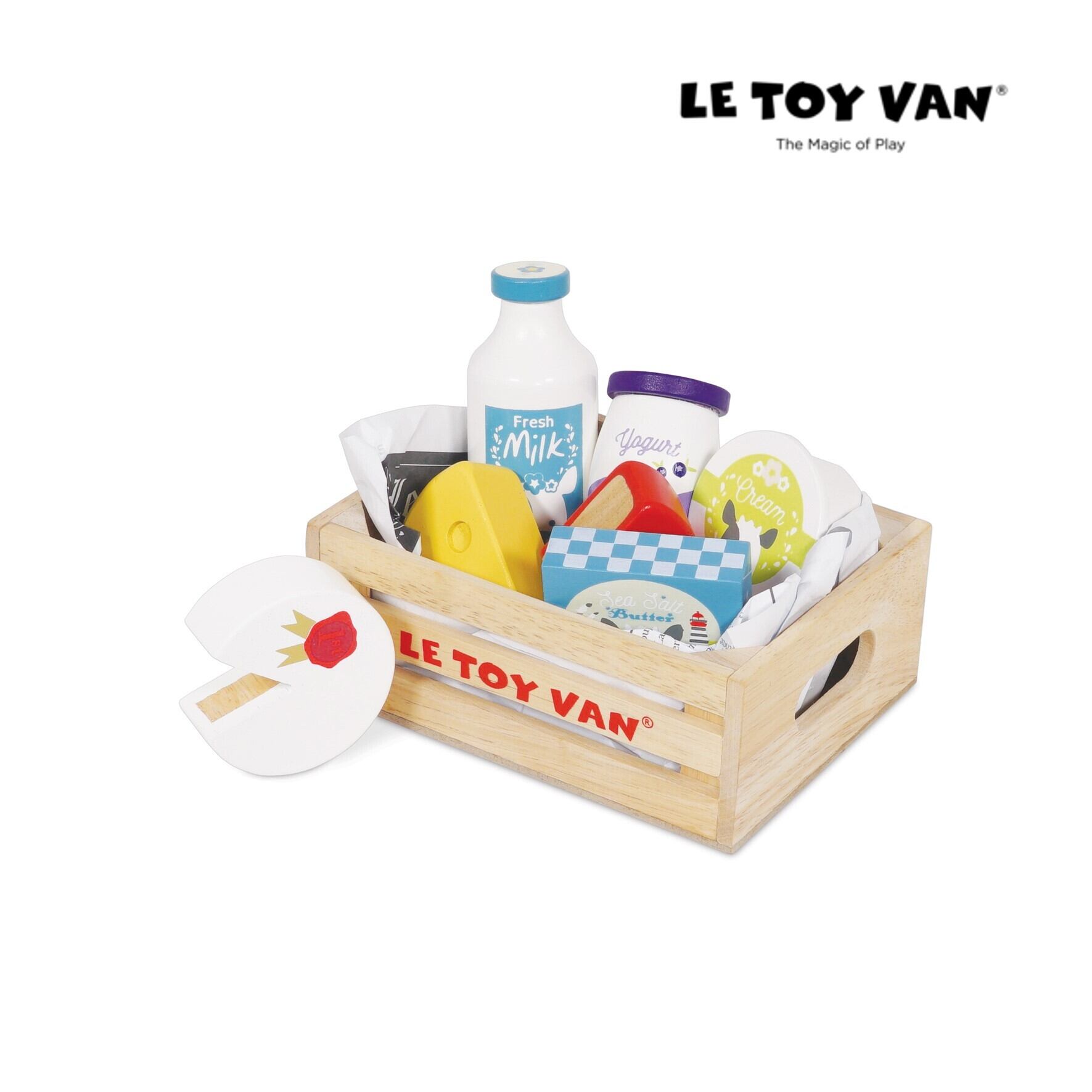 LE TOY VAN / おかいもの　乳製品セット