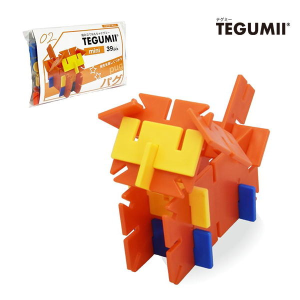 TEGUMII / ミニセット39ピース  02 パグ