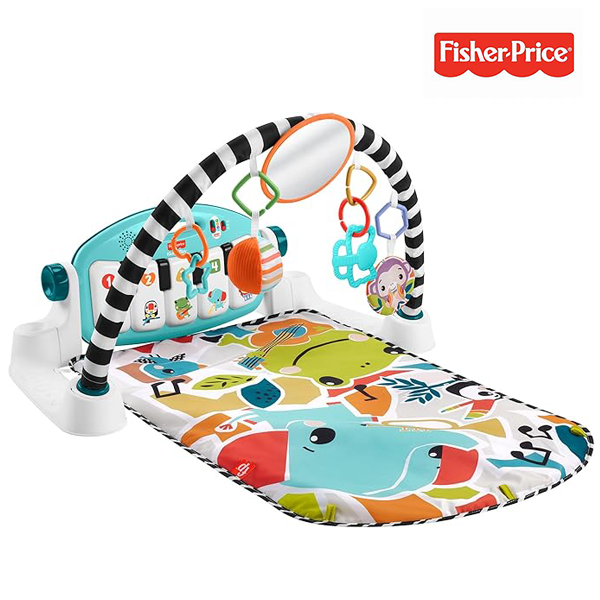 fisher-price / あんよでキック！感覚が育つ！４WAY ﾊﾞｲﾘﾝｶﾞﾙ･ﾋﾟｱﾉｼﾞﾑ