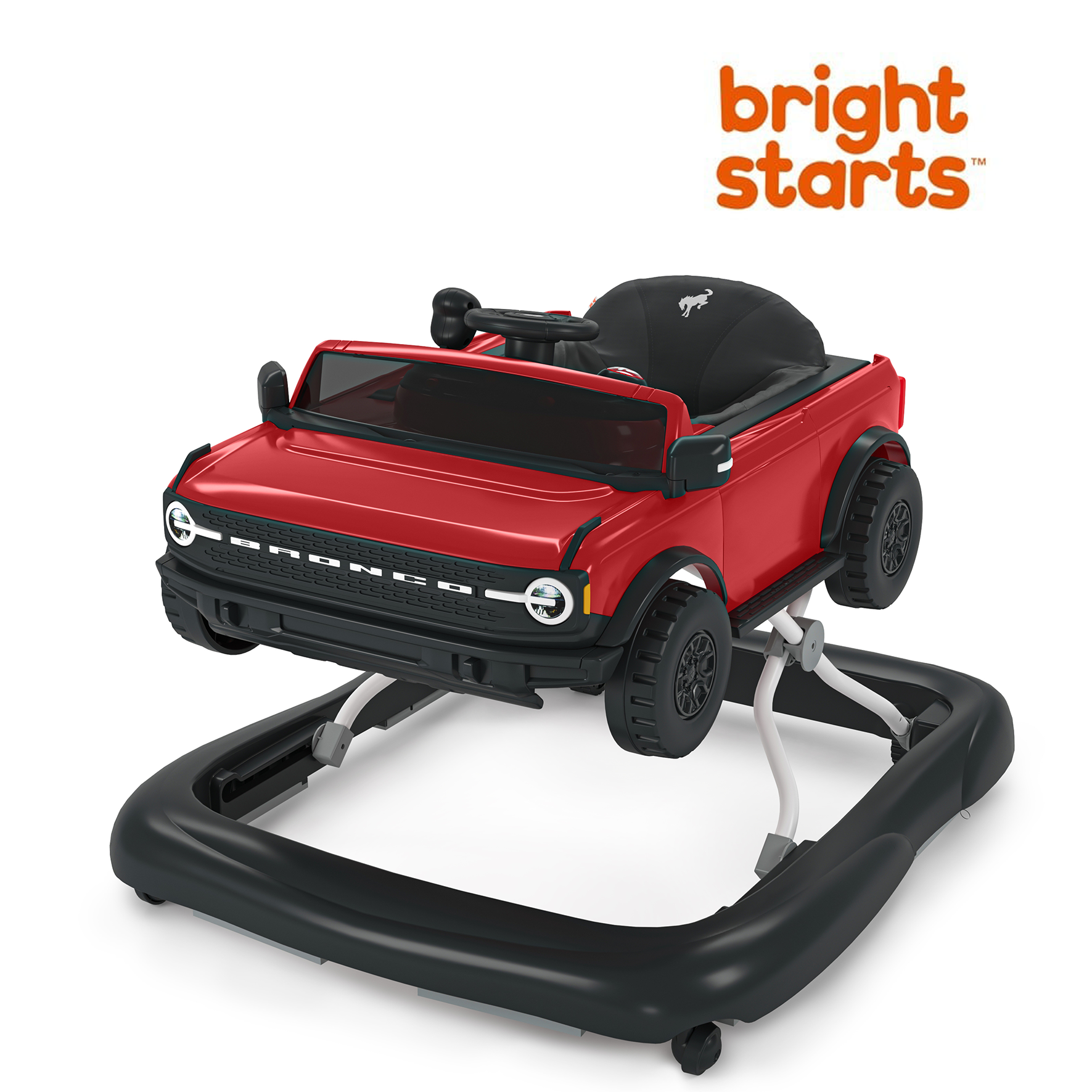bright starts / Ford Bronco･4 in 1 ベビーウォーカー レッド