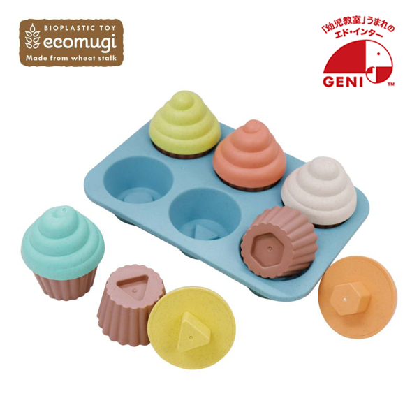 Ed.Inter / ecomugi  型はめ カップケーキセット