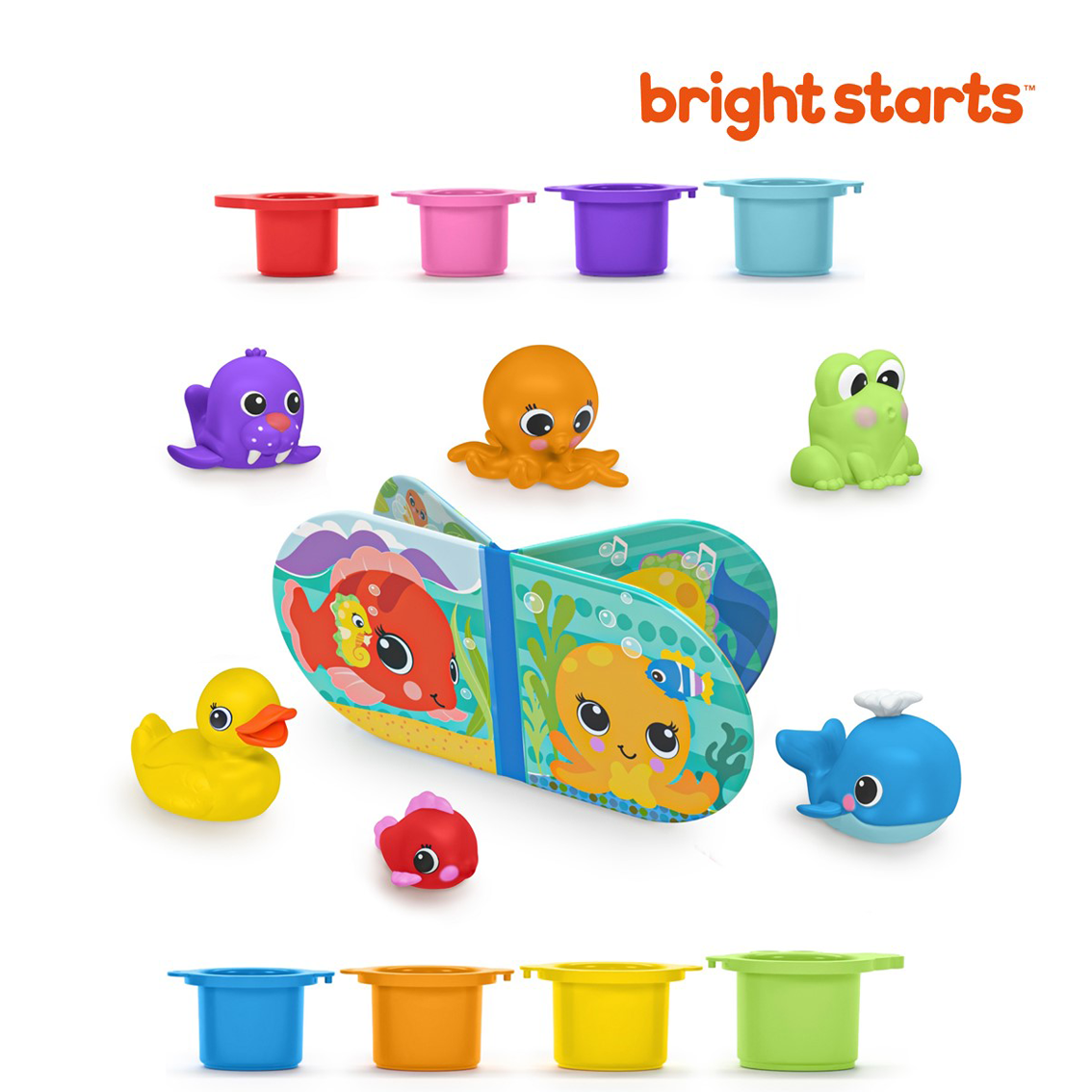 bright starts / ｽﾌﾟﾗｯｼｭﾍﾞﾋﾞｰ・ﾊﾞｽﾄｲ・15個ｾｯﾄ