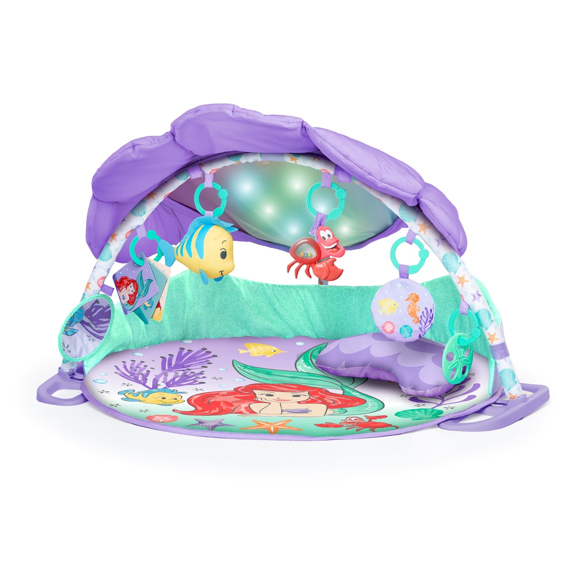選べる試せる 育児用品・おもちゃのサブスク 「すくスク」 Disney Baby ライト＆ミュージカル・アクティビティジム・リトルマーメイド